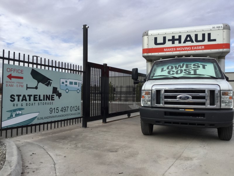 Stateline RV Parking & Boat Storage - El Paso, TX - U-Haul Services & Rentals